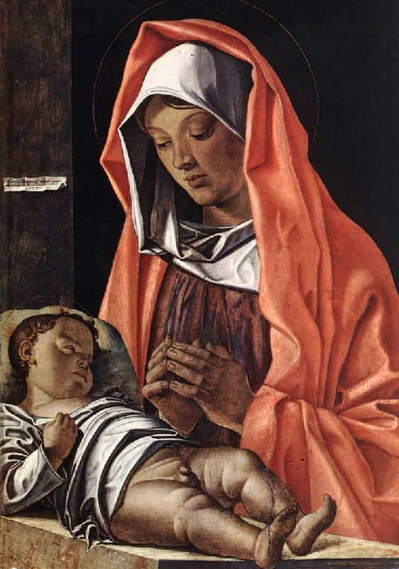 BONSIGNORI, Francesco Virgin with Child fh oil painting picture
